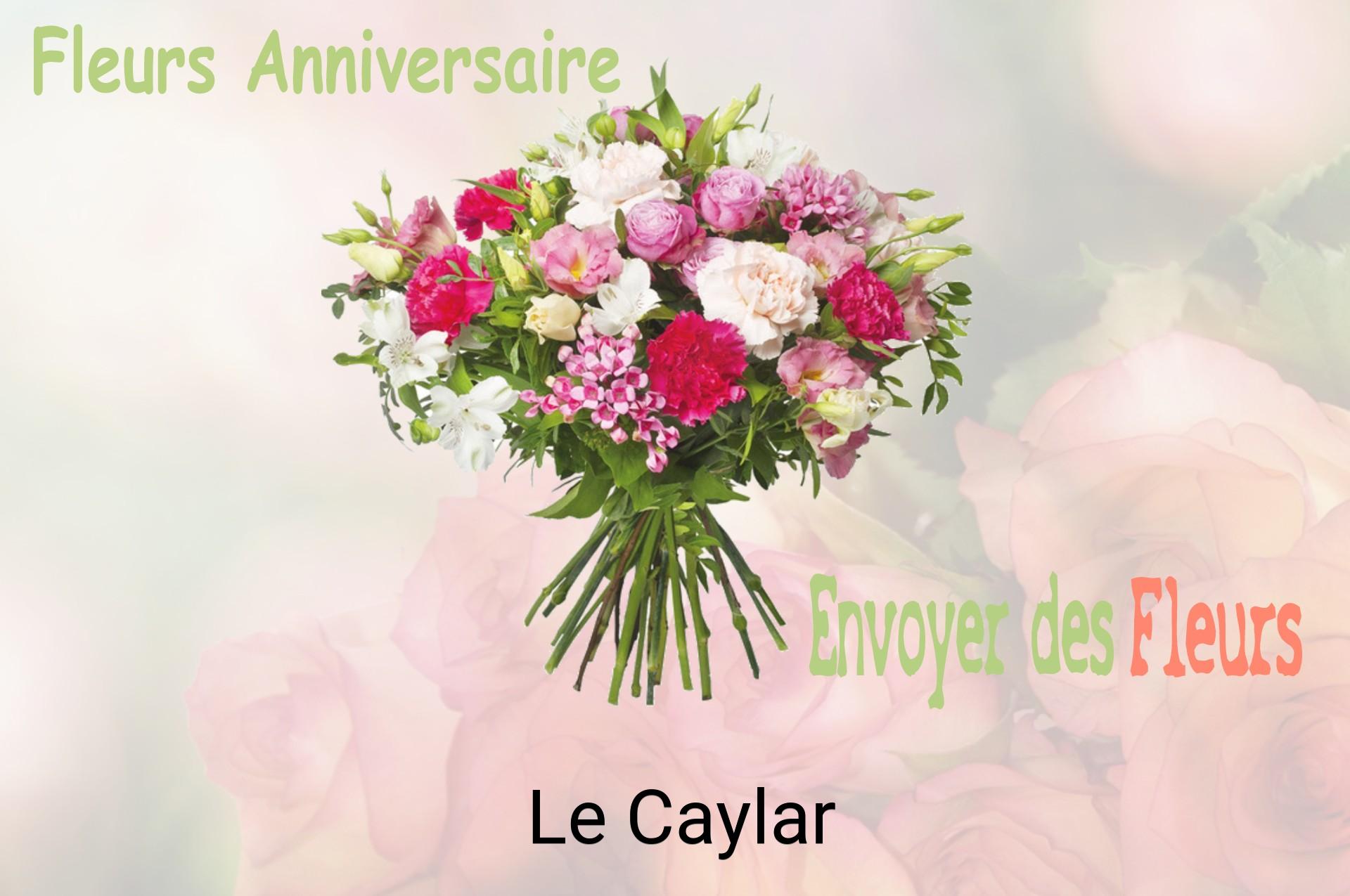 Bouquet de fleurs d’anniversaire livré à Le Caylar