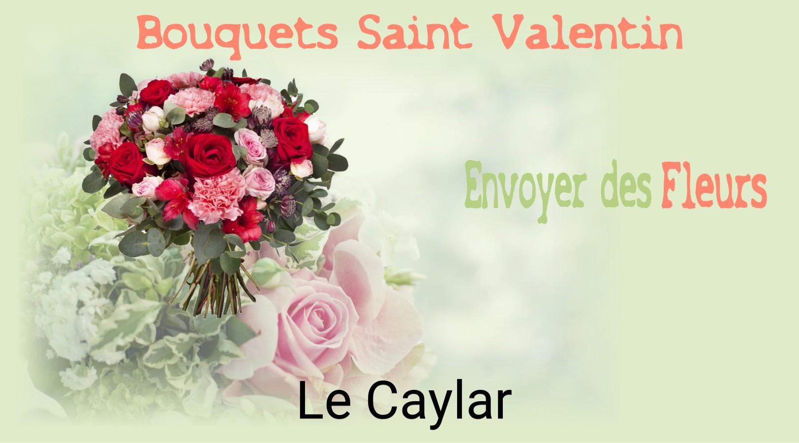Roses de Saint-Valentin livrées à Le Caylar